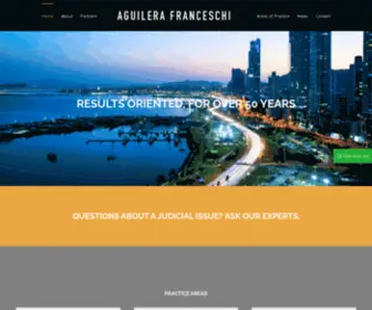 Aguileralex.com(LAW FIRM) Screenshot