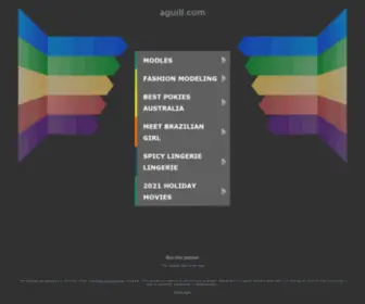 Aguill.com(Garcon model) Screenshot