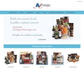 Aguinaldosaragon.com(Aguinaldos Aragon) Screenshot