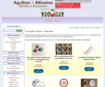 Agulhasealfinetes.com.br(Agulhas e Alfinetes) Screenshot