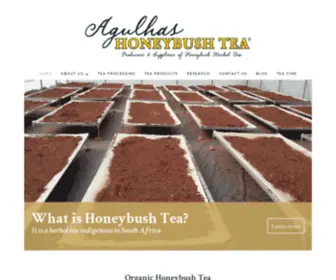 Agulhashoneybushtea.co.za(Agulhas Honeybush Tea) Screenshot