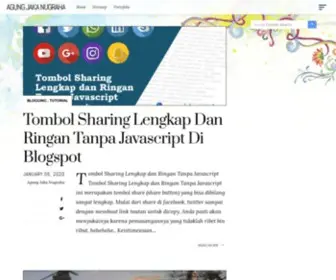 Agungjakanugraha.com(Agung Jaka Nugraha) Screenshot