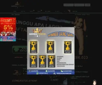 Agungpoker.com(Forsale Lander) Screenshot