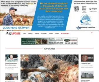 Agupdate.com(Your source for agriculture and farming news online. Ag Update) Screenshot