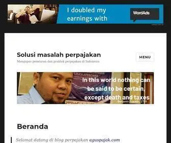 Aguspajak.com(Konsultan Pajak) Screenshot