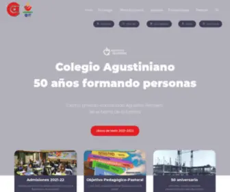 Agustiniano.es(Colegio Agustiniano de Madrid) Screenshot