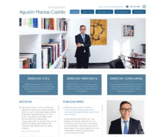 Agustinmacias.es(Agustín Macías) Screenshot