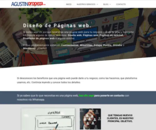 Agustinoropeza.com(Consejos y paginas web para tu negocio) Screenshot