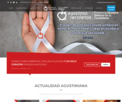 Agustinosrecoletos.com.co(Agustinosrecoletos) Screenshot