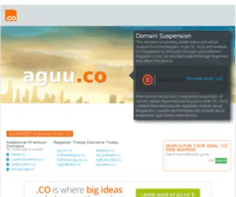 Aguu.co(aguu) Screenshot