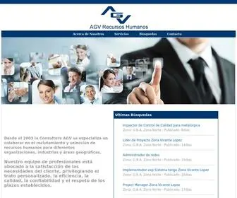 AGV-Recursoshumanos.com.ar(Recursos Humanos) Screenshot