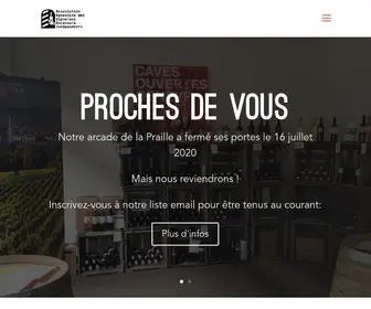 Agvei.ch(Association Genevoise des Vignerons) Screenshot