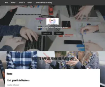 Agwebtech.in(Website Designing Software Development Services) Screenshot