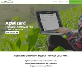 Agwizard.com(The next generation in farm management) Screenshot