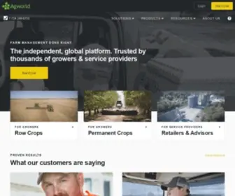 Agworld.com.au(Data driven Farm Management Software for all Farms) Screenshot