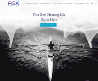 Agxhearing.com(AGX Hearing) Screenshot