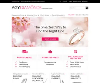 Agy-Diamonds.com(AGY Diamonds) Screenshot