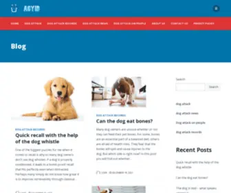 Agyid.com(Dog attack) Screenshot