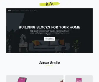 AH-BH.com(A&H Bahrain) Screenshot