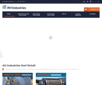 AH-Industries.dk(AH Industries) Screenshot