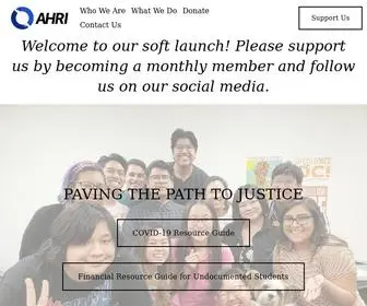 AH-RI.org(AHRI) Screenshot