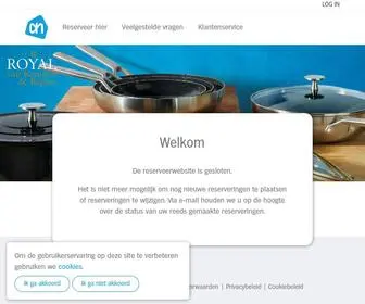 AH-Spaaractie-Reserveren.nl(Photon by HTML5 UP) Screenshot