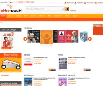 Aha-Buch.de(Bücher) Screenshot