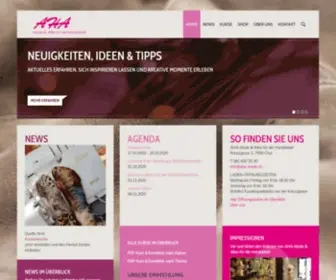 Aha-Mode.ch(AHA-Mode & Alles für die Handarbeit Chur Graubünden Schweiz) Screenshot