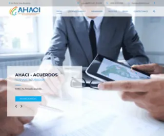 Ahaci.com(Asociación) Screenshot