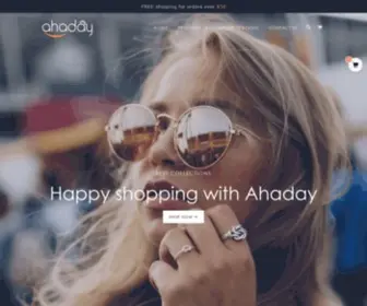 Ahaday.com(Online Shopping With Great Deals) Screenshot