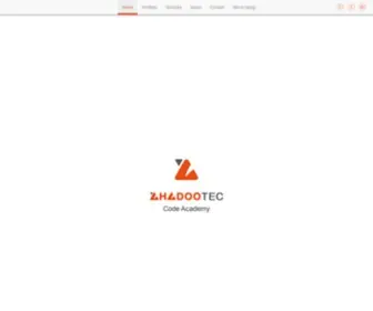 Ahadootec.com(Ahadoo) Screenshot