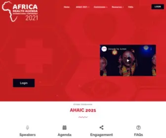 Ahaic.org(AHAIC 2021 Virtual Conference) Screenshot