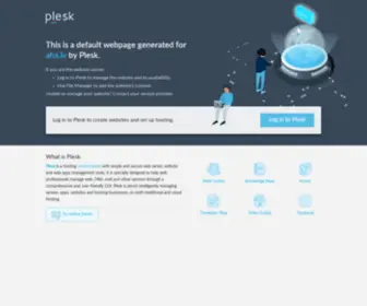 Aha.lv(Server Default Page) Screenshot