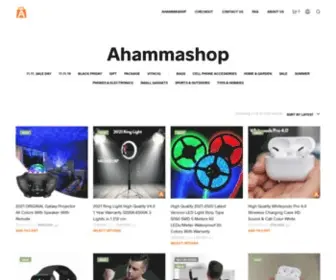 Ahammashop.com(Ahammashop) Screenshot