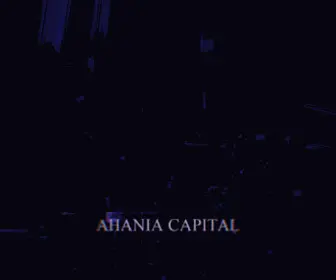 Ahania.capital(Ahania Capital) Screenshot