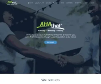 Ahathat.com(AHAthat for Sharing) Screenshot