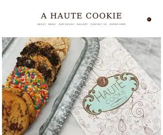 Ahautecookie.com(A Haute Cookie) Screenshot