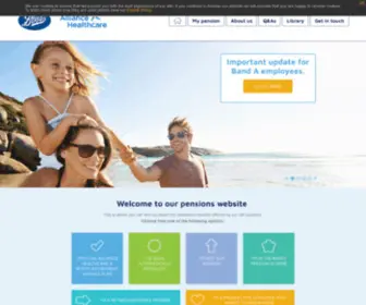 AHB-Ukpensionportal.co.uk(The Walgreens Boots Alliance pensions website) Screenshot