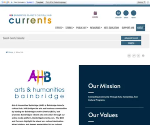 Ahbainbridge.org(Ahbainbridge) Screenshot