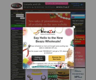 Ahbeads.com(Wholesale Lampwork Beads) Screenshot