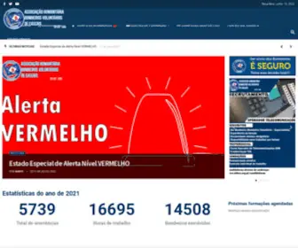 AHBVC.org.pt(Associação Humanitária de Bombeiros Voluntários de Cascais) Screenshot