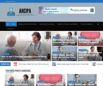 Ahcipa.com(Accountable Health Care IPA) Screenshot