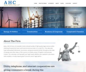 Ahclaw.com(Construction and Utility Law) Screenshot