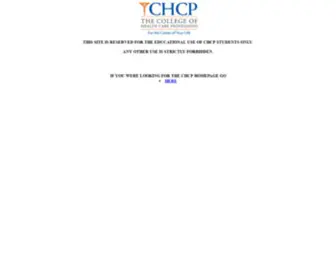 AHCP.edu(Document) Screenshot