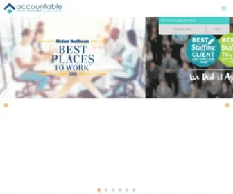 Ahcstaff.com(Accountable Jobs Accountable Jobs) Screenshot