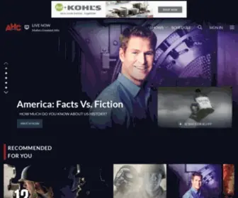 AHCTV.com(American Heroes Channel) Screenshot