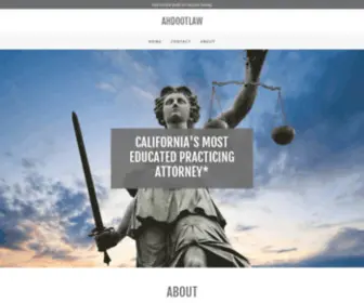 Ahdootlaw.com(Ahdootlaw) Screenshot