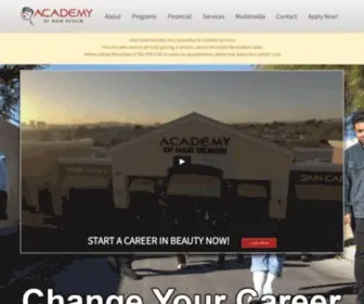 Ahdvegas.com(Academy of Hair Design) Screenshot