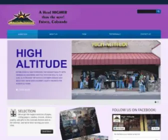 Aheadhigher.com(High Altitude) Screenshot