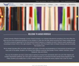 Aheadoverseas.com(Aheadoverseas) Screenshot